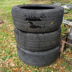 Three Used Tires