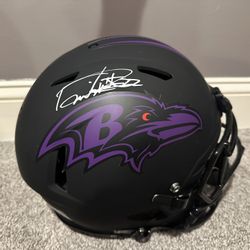Derrick Henry autographed eclipse helmet