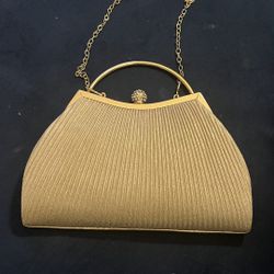 Gold Clutch 