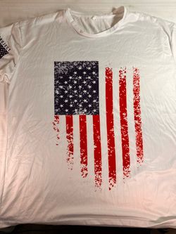 Til Valhalla Project American Flag T-Shirt – Size 2XL