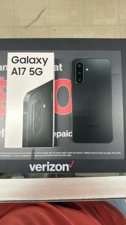 Samsung A17 Brand New  Black 128 GB