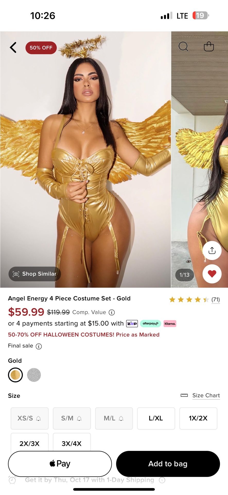 Angel Costume