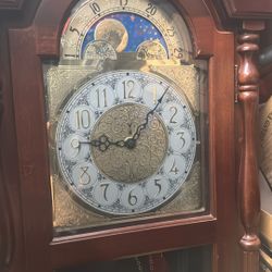 Grandfather Clock Working Fine Price To Sell From My Dad To Me 