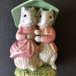 Beatrix Potter Goody and Timmy Tiptoes Figurine 