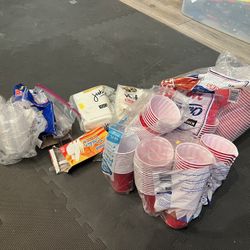 Solo Cups, Utensils- Free