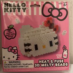 Hello Kitty Heat & Fuse 3D Beads Craft Kit 