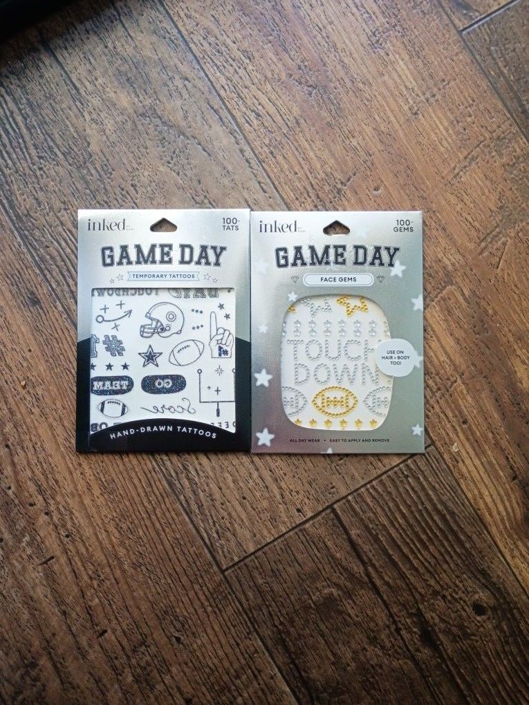 Superbowl Tattoos And Body Gems