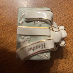 Lenox Holiday Traditions Personalized Decoration- Heather