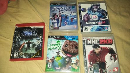 PS3 games all for $20