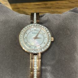 Bulova Rose Gold Womens Watch