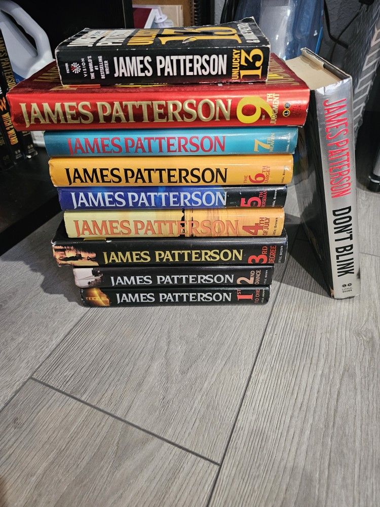James Patterson Partial Women's Murder Club Series 