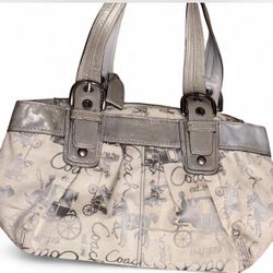 Grey Soho Coach Purse 
