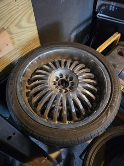 20 in wheels with brand new tiree