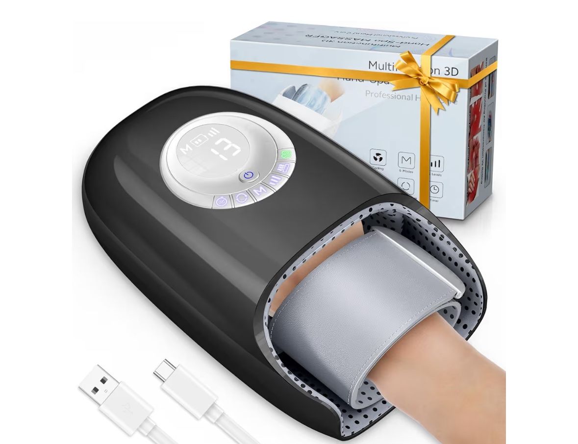 Hand Massager with Heat and Compression