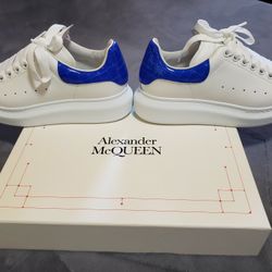 Alexander McQueen Oversized White/Ultramarine 7US/ 37EU