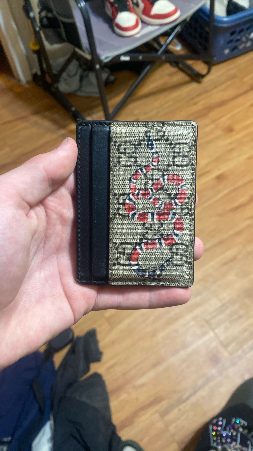 Gucci supreme wallet
