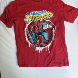 Marvel Kids Spider Man t shirt , great condition , ready for new home - OBO