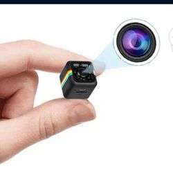 Mini Camera HD 1080P Portable Small Nanny 
Cam Video Voice Recorder Indoor Covert   Security Camera for Home and Office