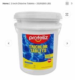 PTOFILEZ 3" CHLORINE TABLETS