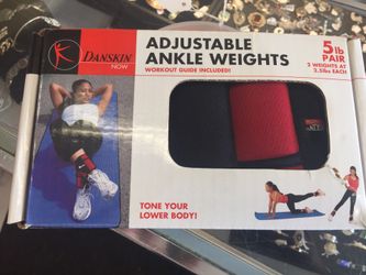 Ankle Weights - 5lb Pair