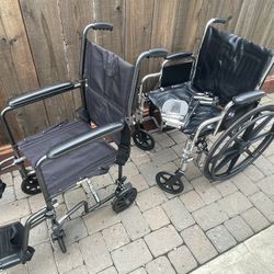 (2) Wheel Chairs  