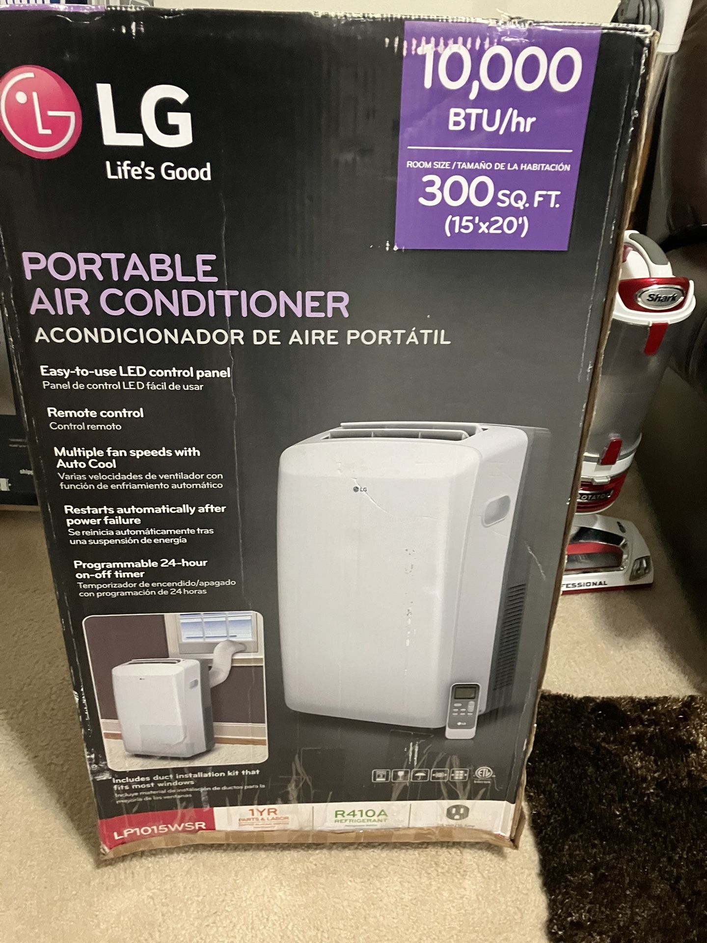 LG portable air conditioner