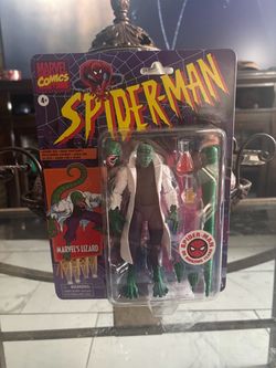 Spider-Man Retro Marvel Legends Lizard Action Figure