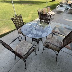 Dining Table 5 Piece And Bar Stools