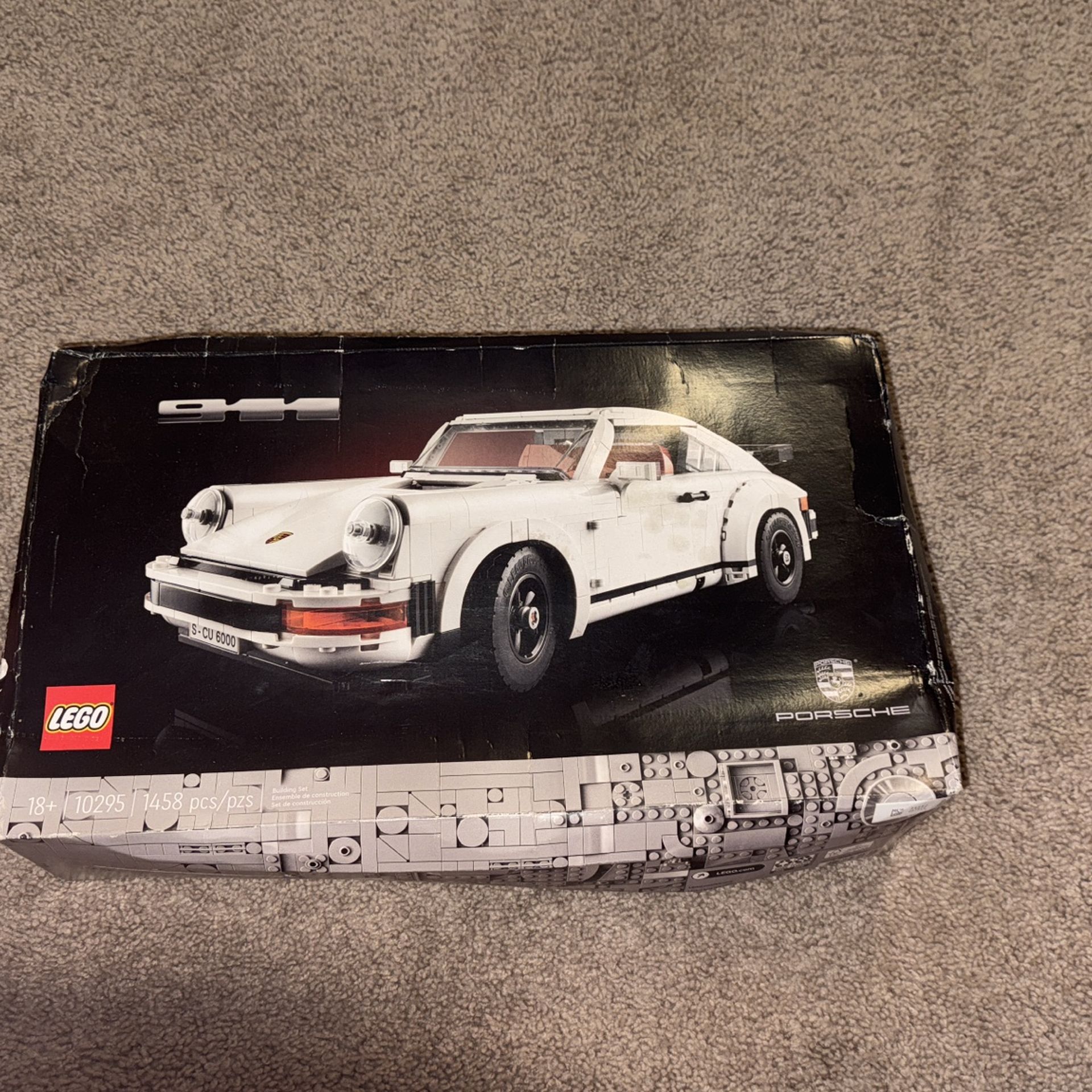 LEGO Icons Porsche 911 Collectible Car Model Kit 10295