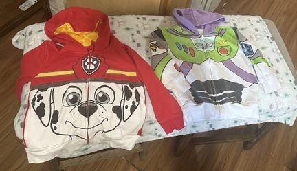 Paw Patrol And Buzz Lightyear Jackets 