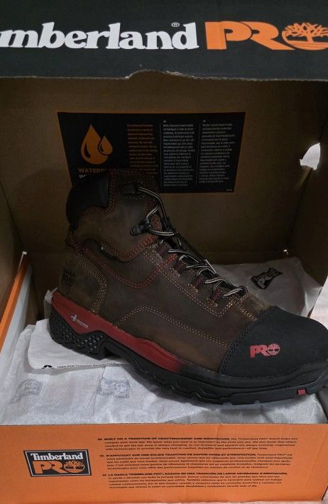 STEEL TOE WORK BOOTS SIZE 12