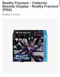 Reality Fracture - Collector Booster Display - Reality Fracture