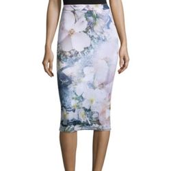 Ted Baker Floral Pencil Skirt