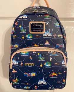 New Loungefly Disney Disneyland 65th Anniversary Mini Backpack