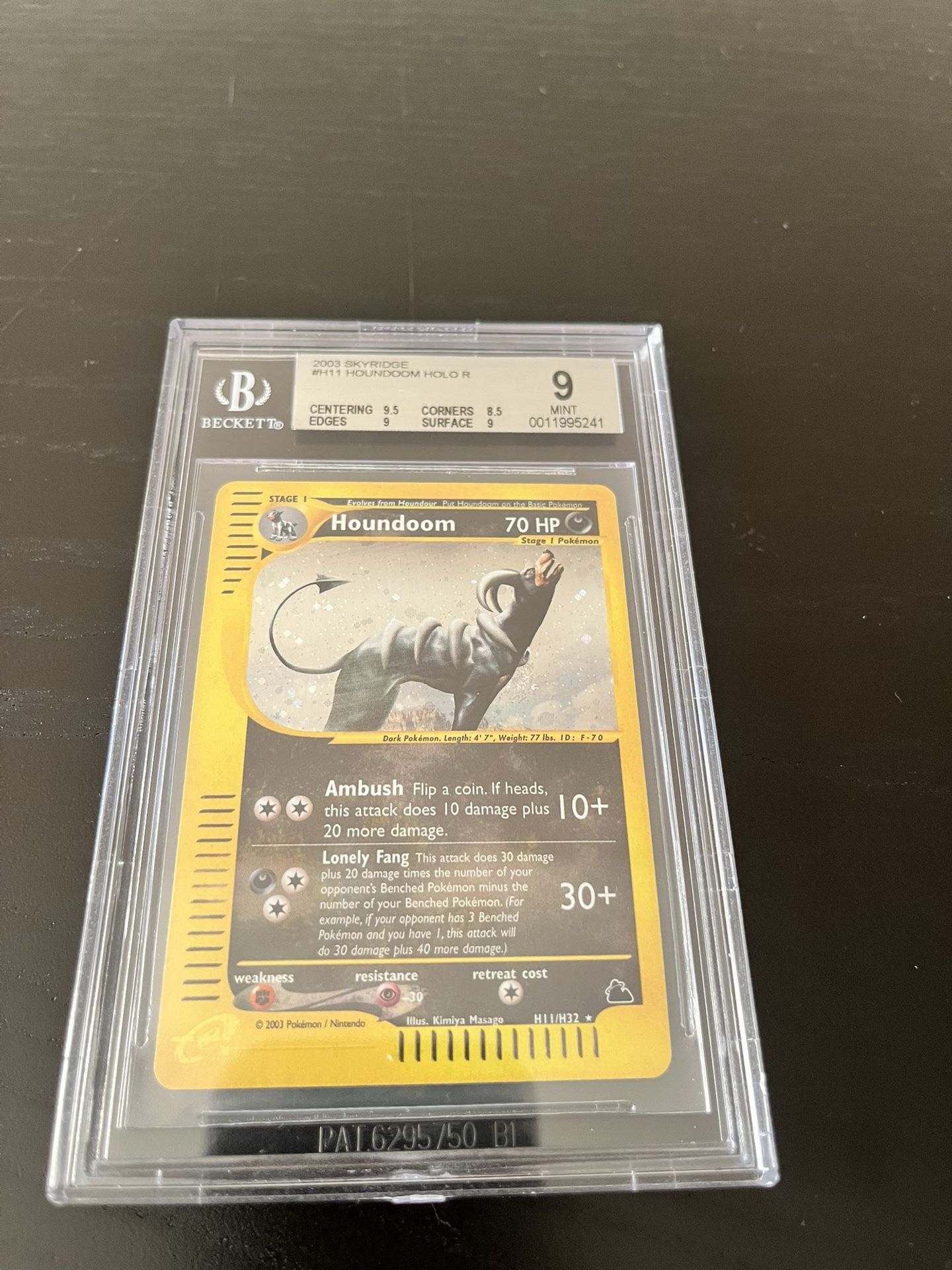 Houndoom Skyride Beckett 9