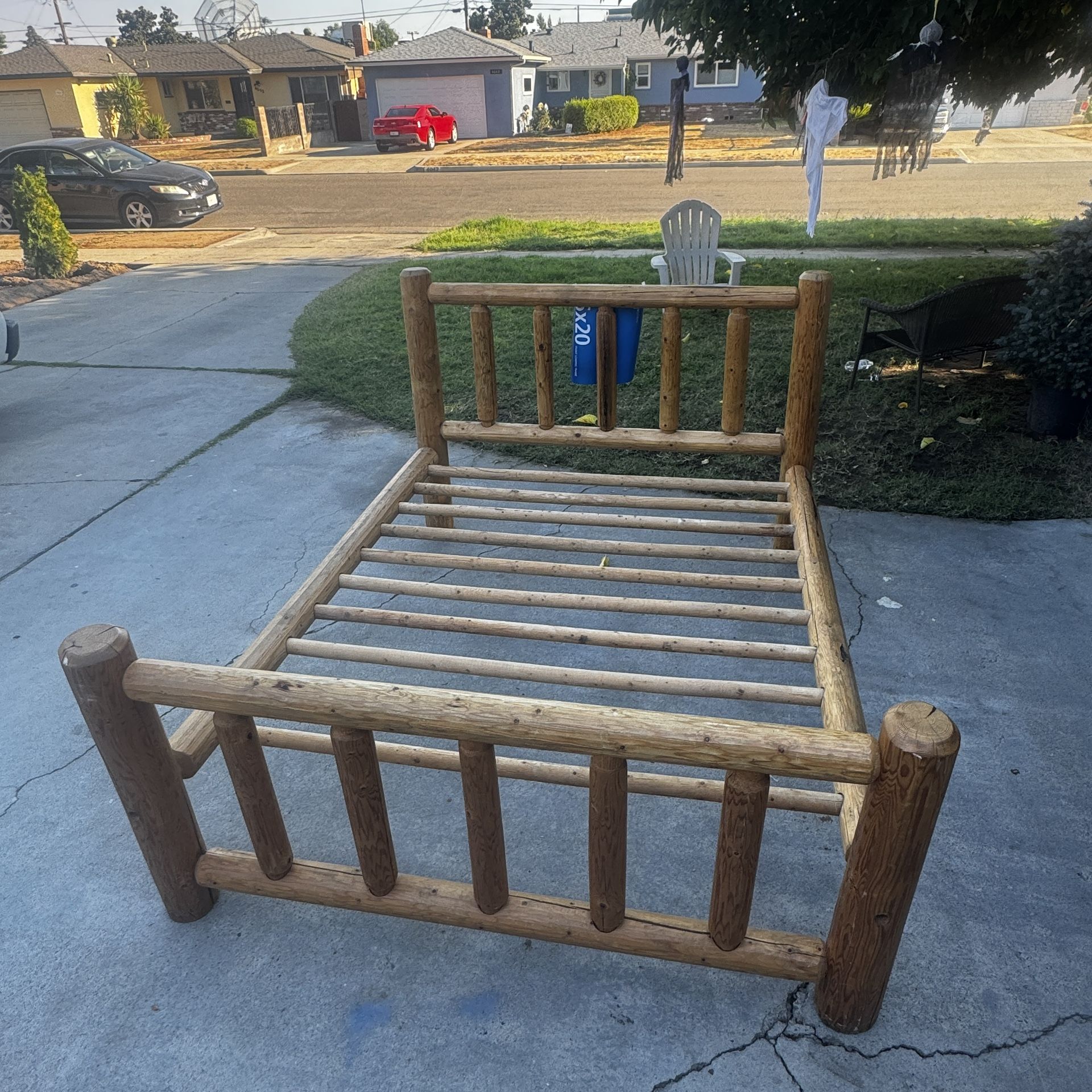 Solid Oak King size Bed frame
