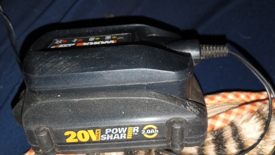 20v Battery And Clip On Charger For $20