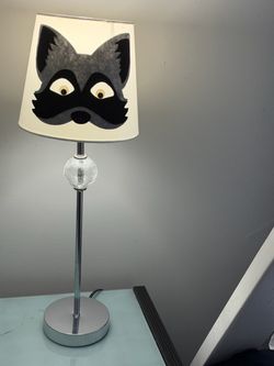 Raccoon lamps