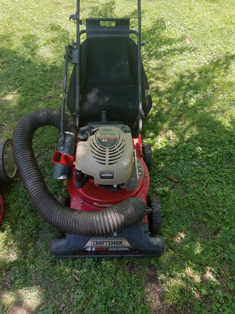 Craftsman 4 In 1 Blower,Mulcher,Chipper And Shredder