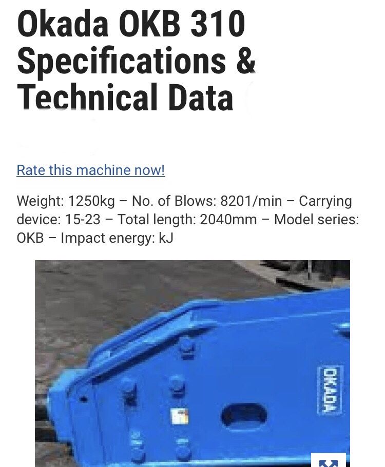 Hydraulic Breaker For Excavator