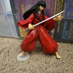 Toynami InuYasha Anime Figure: INUYASHA in HUMAN