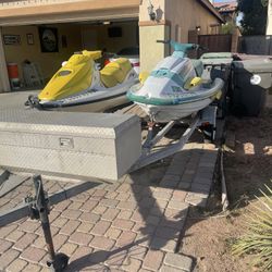 Waver raider 760 & Seadoo GTI Jet Ski