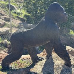Life-size gorilla Bronze Statue