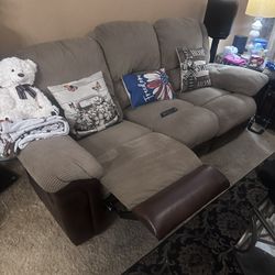 2pc Recliner Couch Set