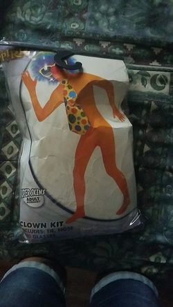 Clown Halloween costume