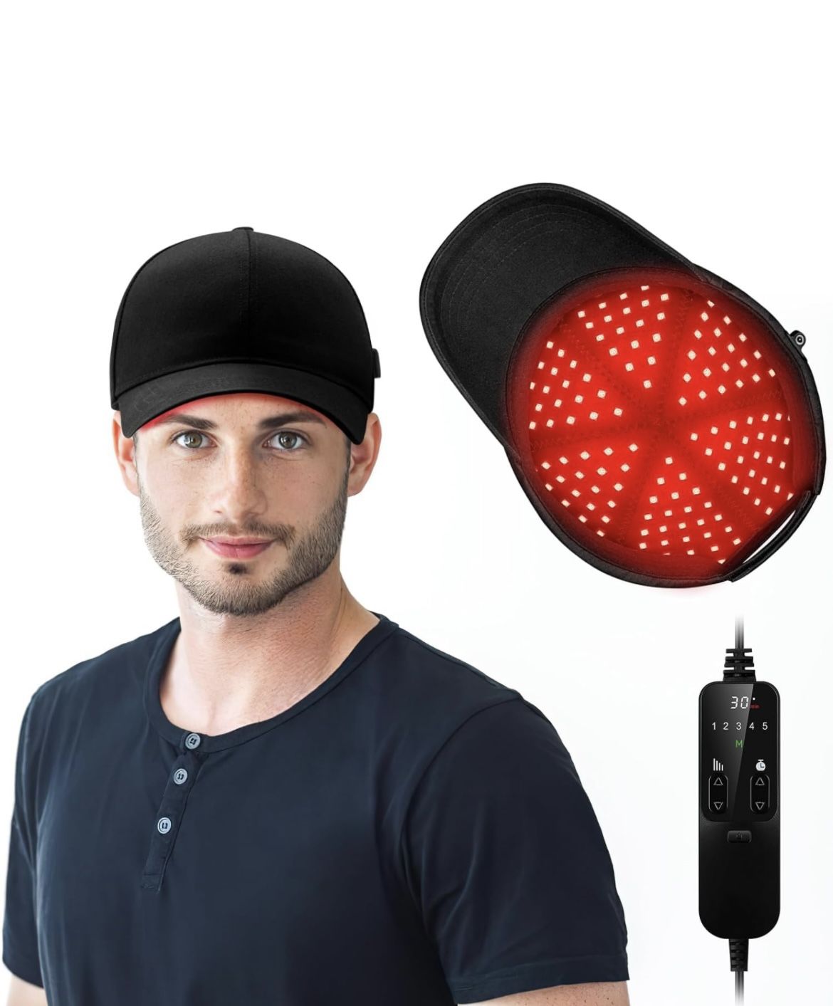 VICONOR Red Light Therapy Laser Hair Growth Hat Cap