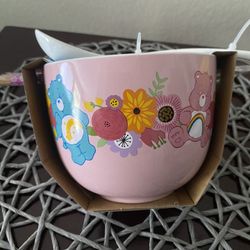 Care Bears Ramen Bowl Set