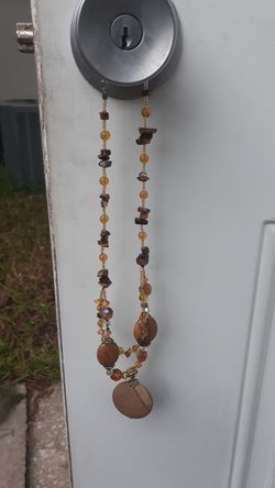 7 inch beaded necklace