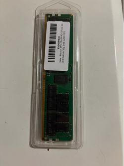 Micron 32GB DDR4-3200 RDIMM ECC Server RAM MTA18ASF4G72PDZ – NEW / UNUSED