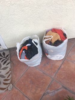 2 bags of boys clothes 9-12